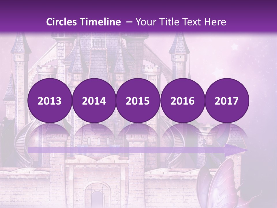 Ksi Zaczarowany Zamek PowerPoint Template