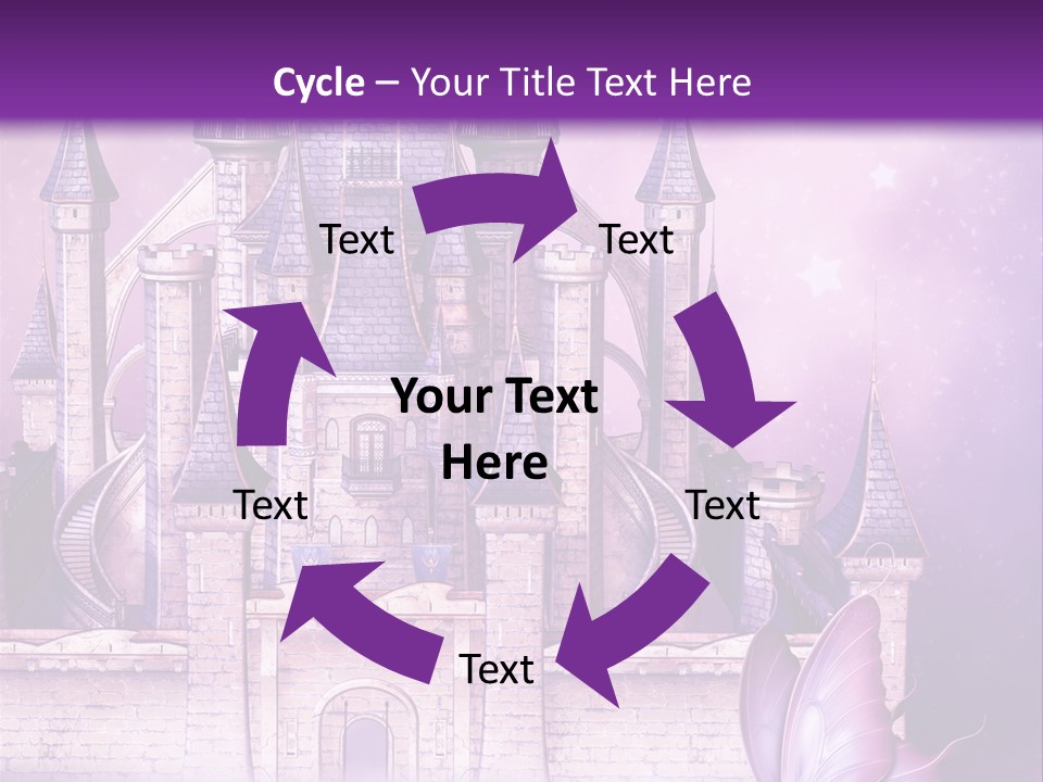 Ksi Zaczarowany Zamek PowerPoint Template