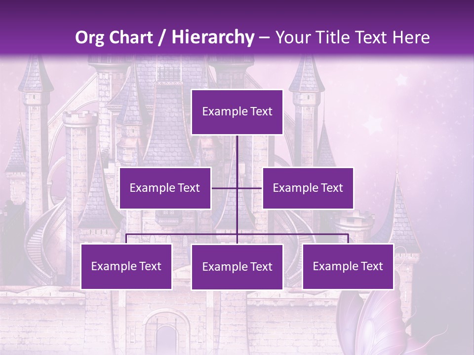 Ksi Zaczarowany Zamek PowerPoint Template