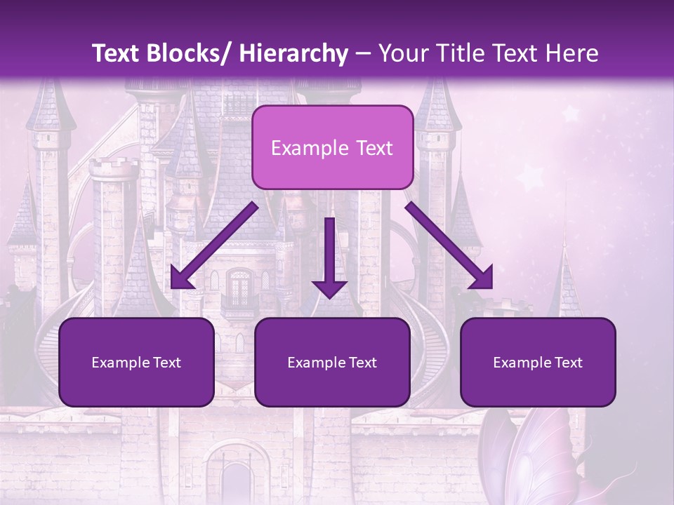 Ksi Zaczarowany Zamek PowerPoint Template