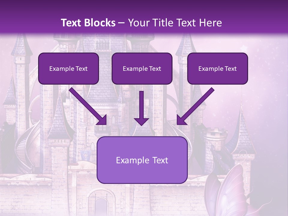 Ksi Zaczarowany Zamek PowerPoint Template