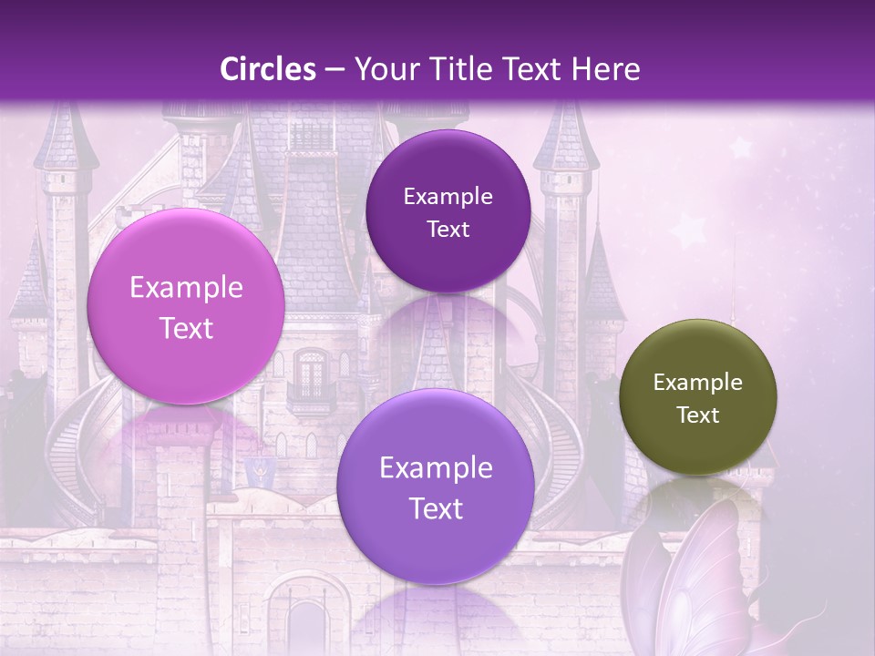 Ksi Zaczarowany Zamek PowerPoint Template