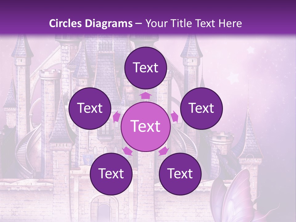 Ksi Zaczarowany Zamek PowerPoint Template