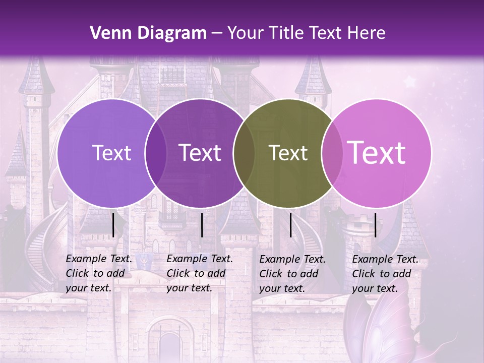 Ksi Zaczarowany Zamek PowerPoint Template