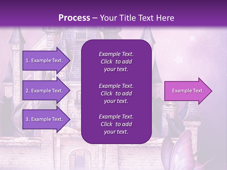 Ksi Zaczarowany Zamek PowerPoint Template