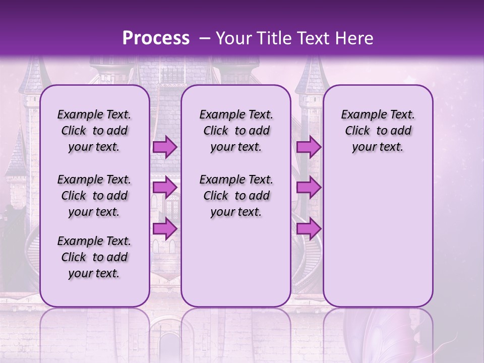 Ksi Zaczarowany Zamek PowerPoint Template