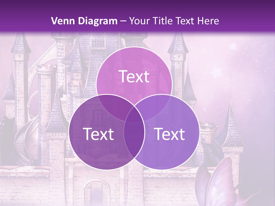 Ksi Zaczarowany Zamek PowerPoint Template