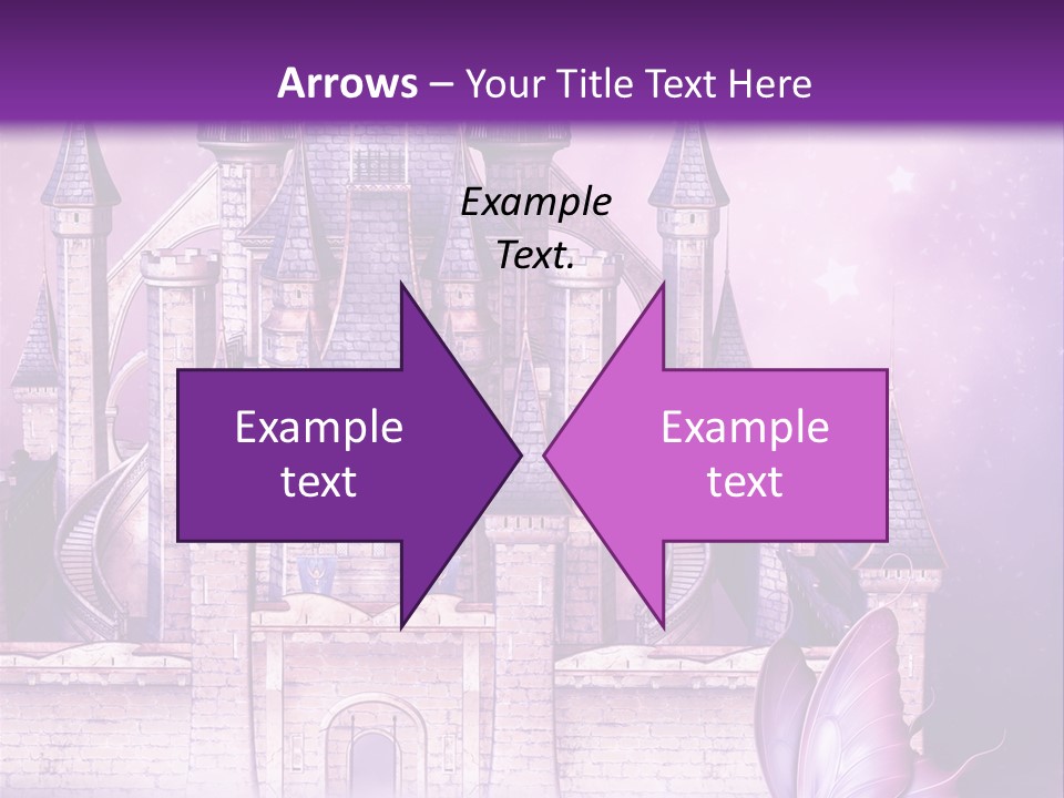 Ksi Zaczarowany Zamek PowerPoint Template