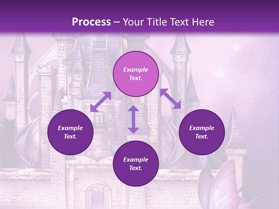 Ksi Zaczarowany Zamek PowerPoint Template