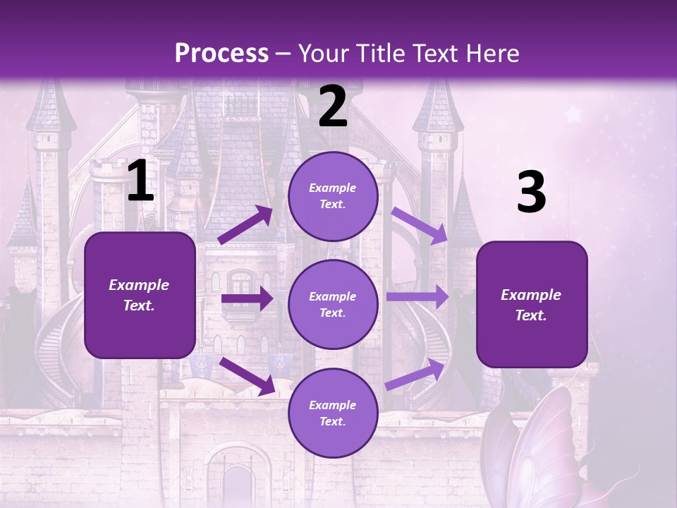 Ksi Zaczarowany Zamek PowerPoint Template