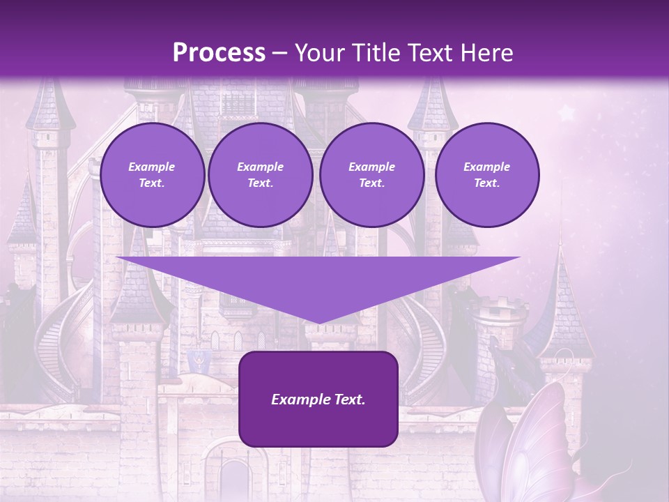 Ksi Zaczarowany Zamek PowerPoint Template