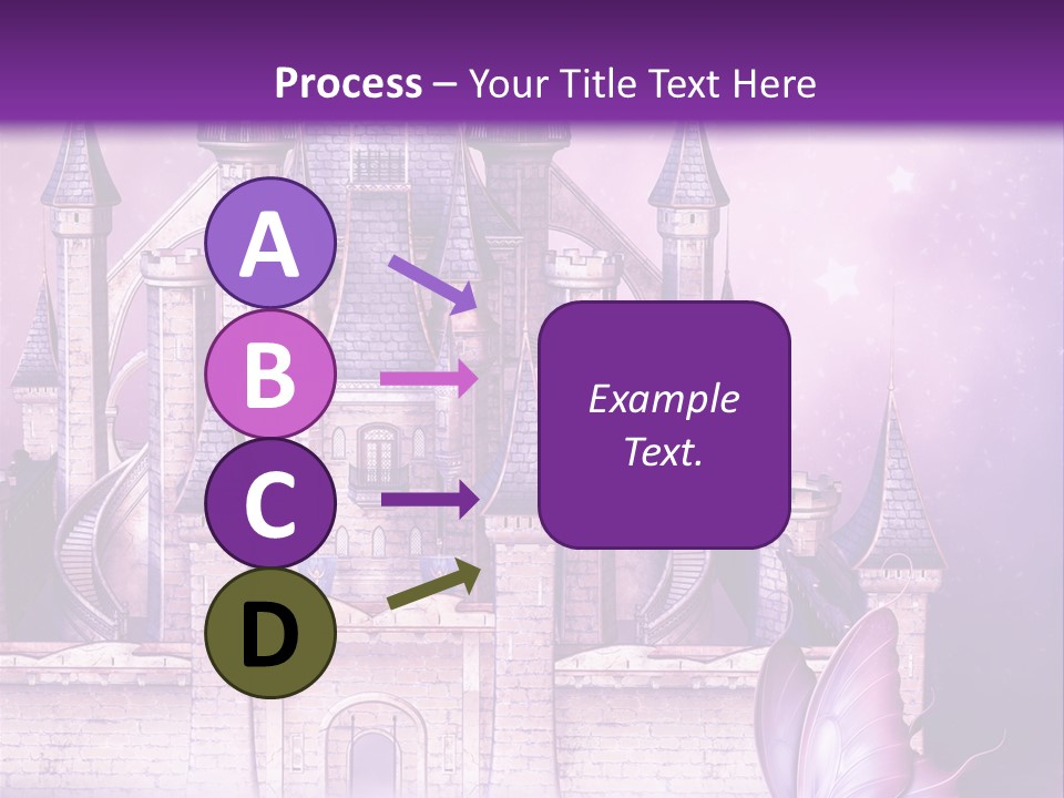 Ksi Zaczarowany Zamek PowerPoint Template