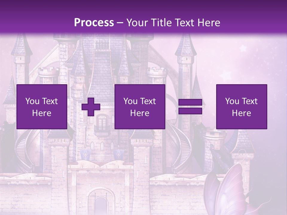 Ksi Zaczarowany Zamek PowerPoint Template