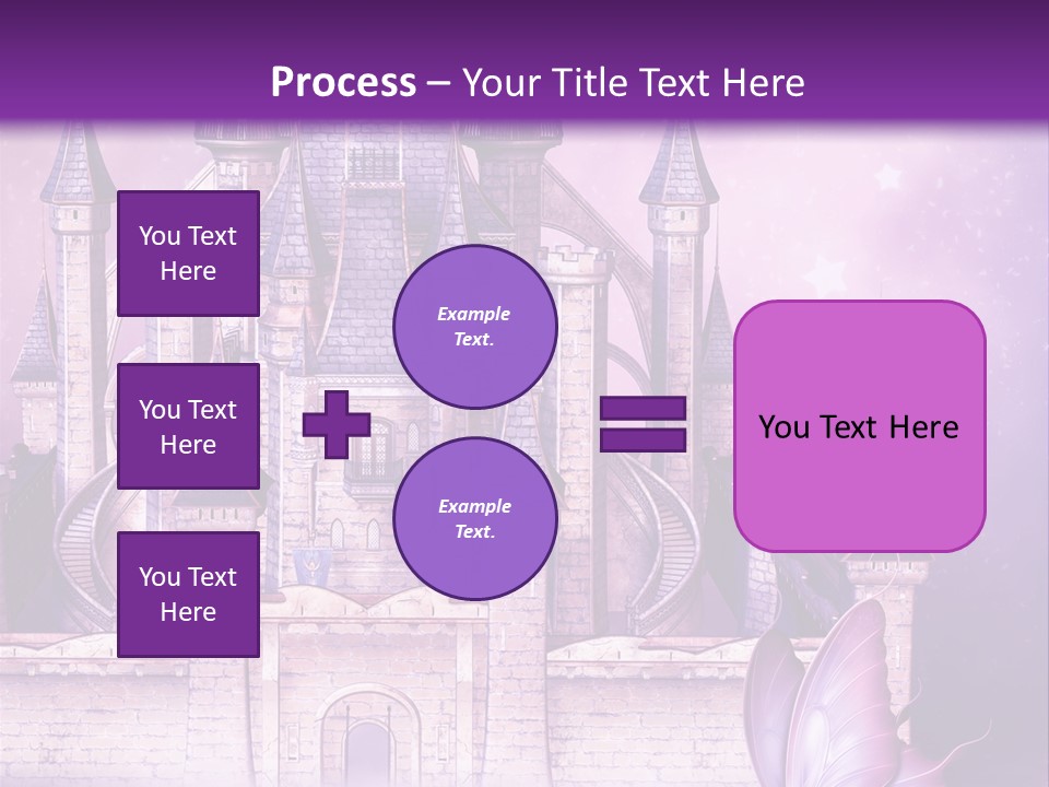 Ksi Zaczarowany Zamek PowerPoint Template