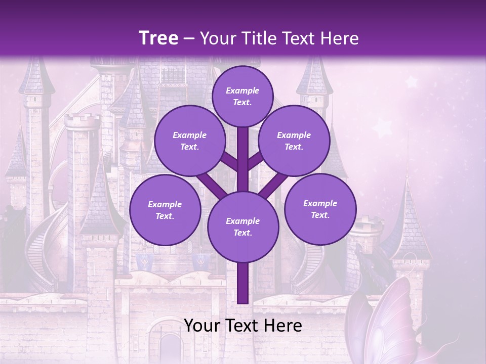 Ksi Zaczarowany Zamek PowerPoint Template