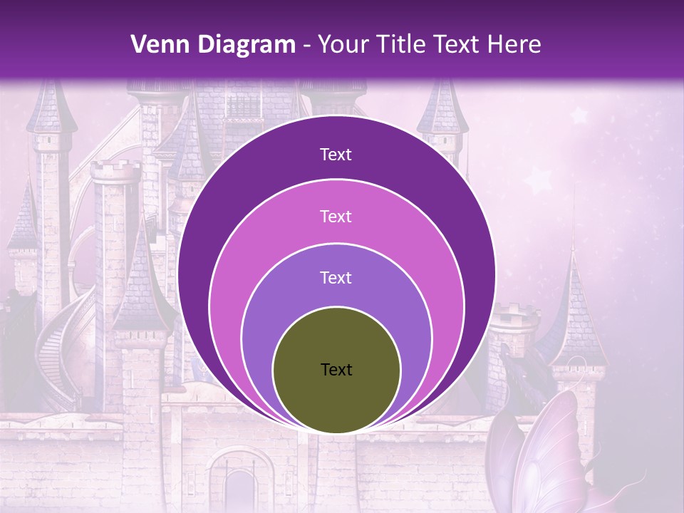 Ksi Zaczarowany Zamek PowerPoint Template