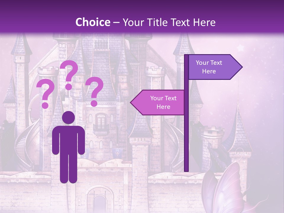 Ksi Zaczarowany Zamek PowerPoint Template