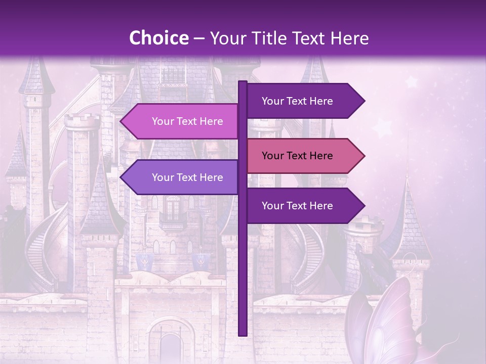 Ksi Zaczarowany Zamek PowerPoint Template