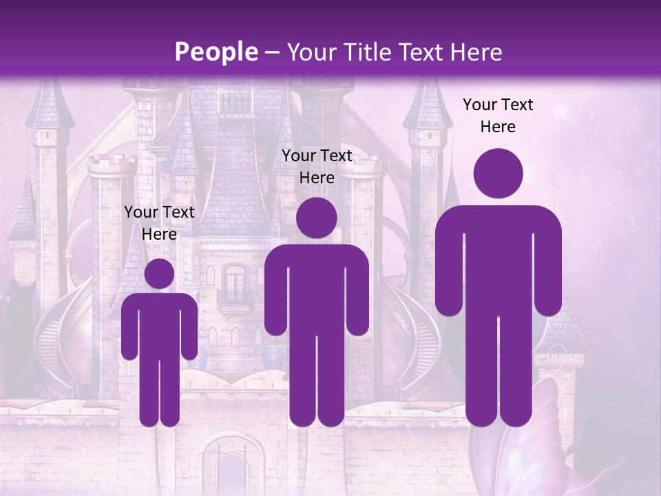 Ksi Zaczarowany Zamek PowerPoint Template