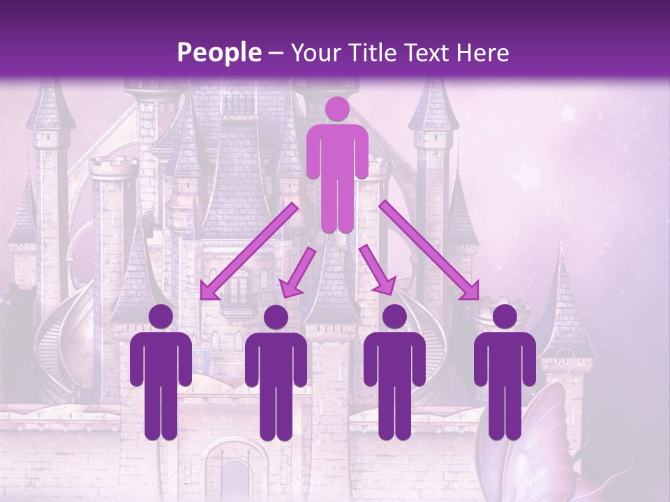 Ksi Zaczarowany Zamek PowerPoint Template