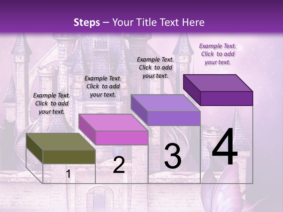 Ksi Zaczarowany Zamek PowerPoint Template