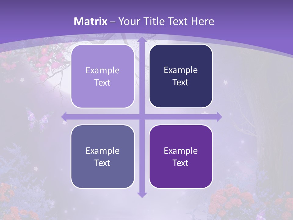 Zaczarowany Ilustracja Ksi PowerPoint Template