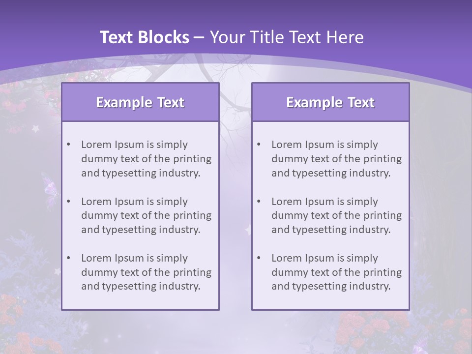 Zaczarowany Ilustracja Ksi PowerPoint Template