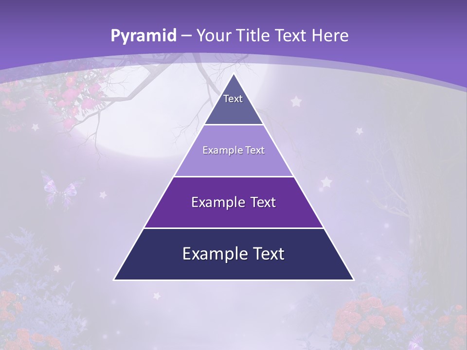 Zaczarowany Ilustracja Ksi PowerPoint Template