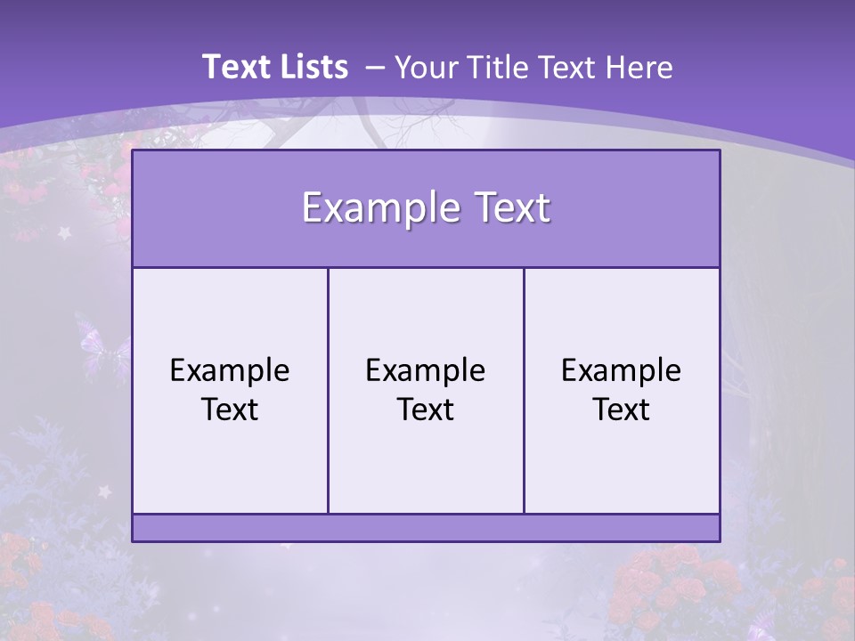 Zaczarowany Ilustracja Ksi PowerPoint Template
