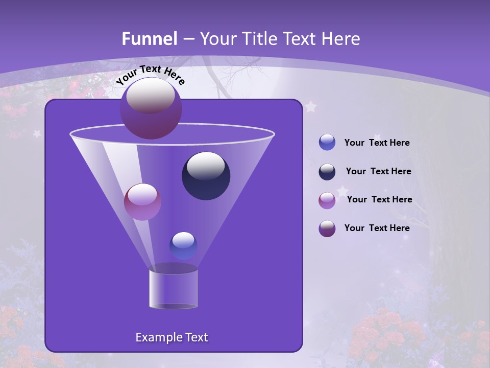 Zaczarowany Ilustracja Ksi PowerPoint Template