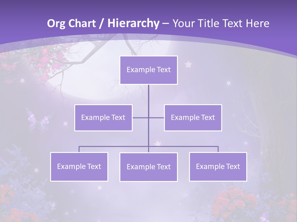 Zaczarowany Ilustracja Ksi PowerPoint Template