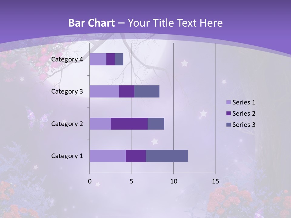 Zaczarowany Ilustracja Ksi PowerPoint Template
