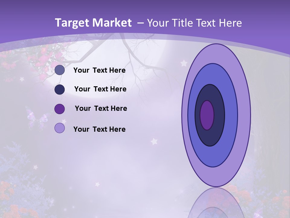 Zaczarowany Ilustracja Ksi PowerPoint Template