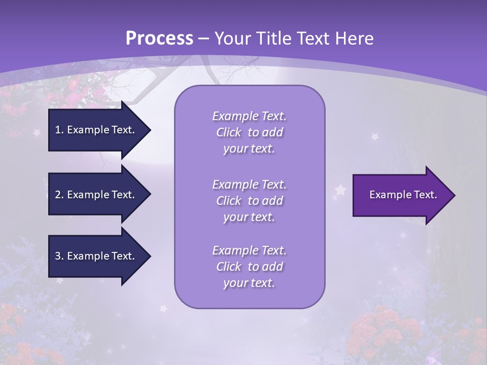 Zaczarowany Ilustracja Ksi PowerPoint Template