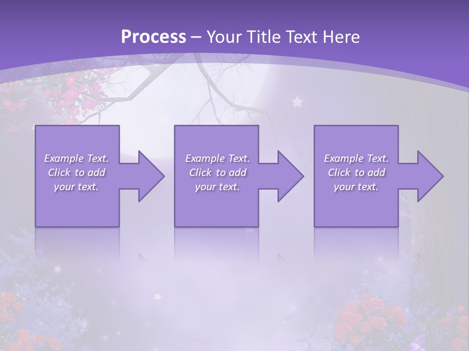 Zaczarowany Ilustracja Ksi PowerPoint Template