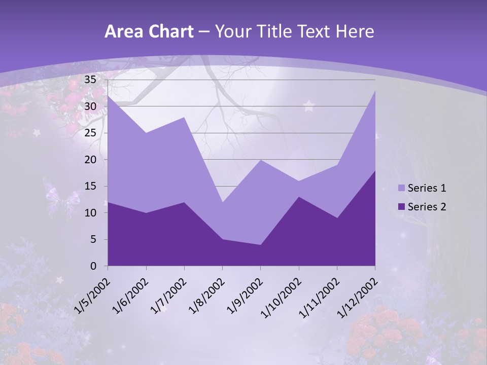 Zaczarowany Ilustracja Ksi PowerPoint Template