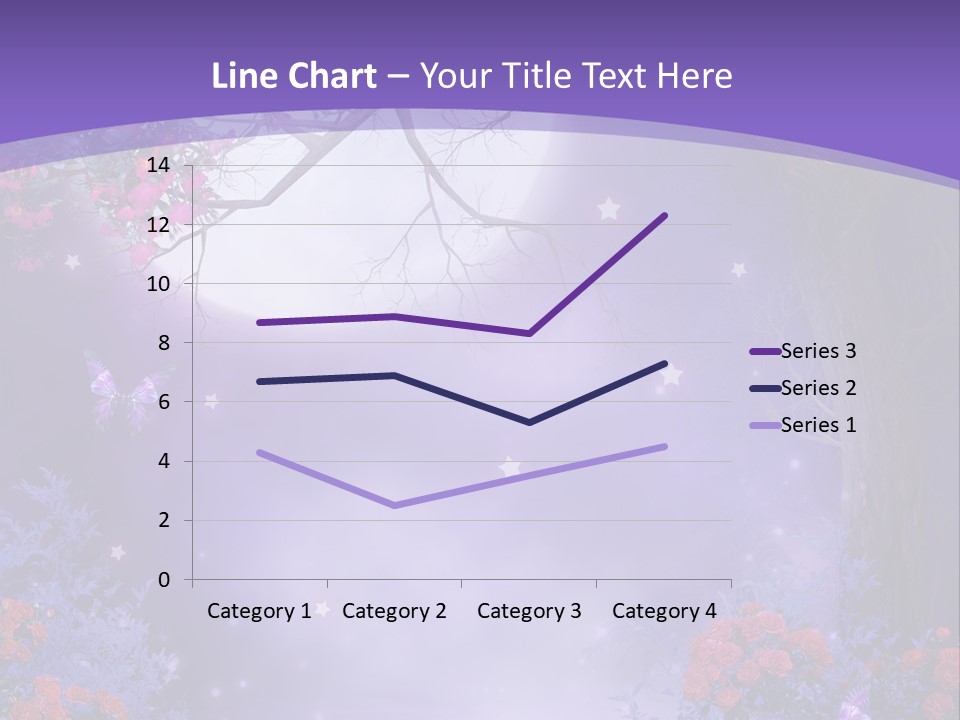 Zaczarowany Ilustracja Ksi PowerPoint Template