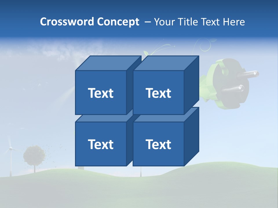 Klima Klimaneutral Atomausstieg PowerPoint Template