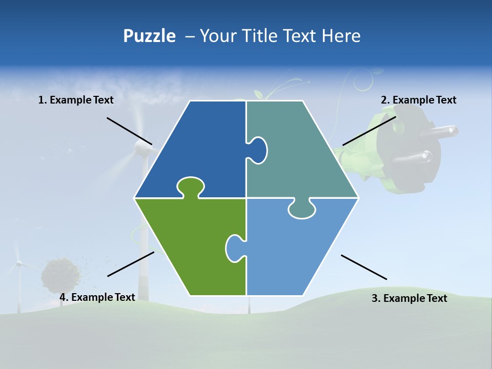 Klima Klimaneutral Atomausstieg PowerPoint Template