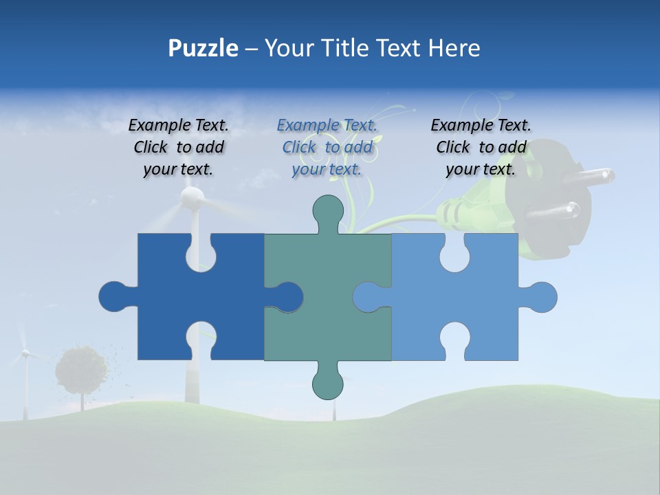 Klima Klimaneutral Atomausstieg PowerPoint Template