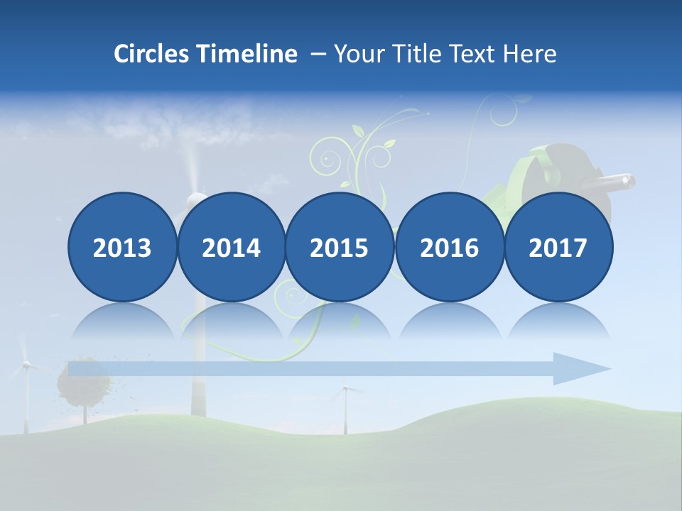Klima Klimaneutral Atomausstieg PowerPoint Template
