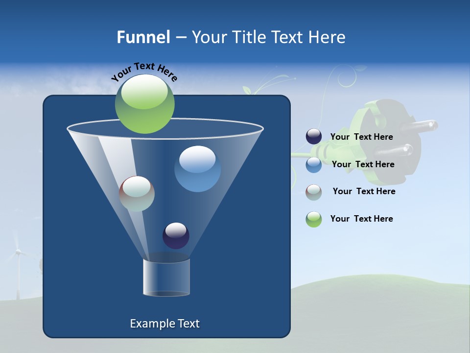 Klima Klimaneutral Atomausstieg PowerPoint Template