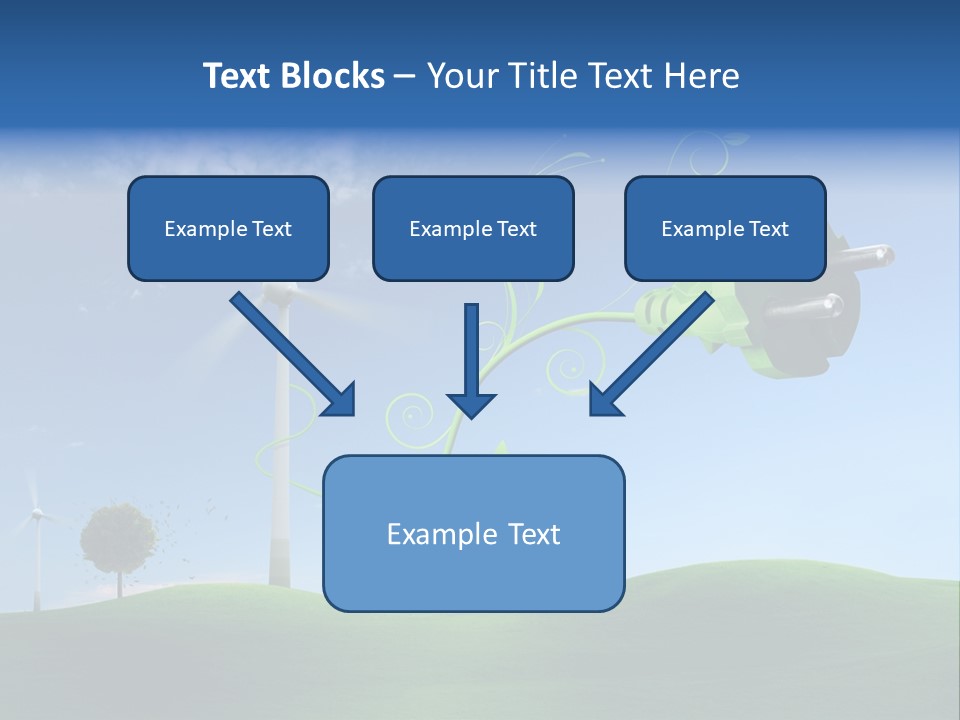 Klima Klimaneutral Atomausstieg PowerPoint Template