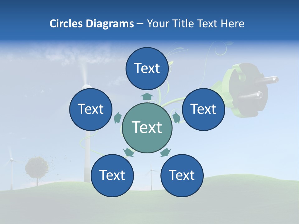 Klima Klimaneutral Atomausstieg PowerPoint Template