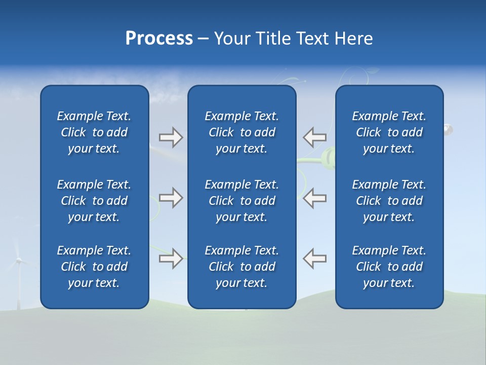 Klima Klimaneutral Atomausstieg PowerPoint Template