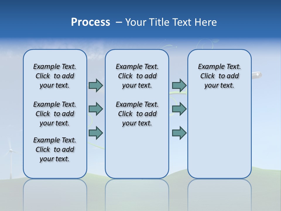 Klima Klimaneutral Atomausstieg PowerPoint Template