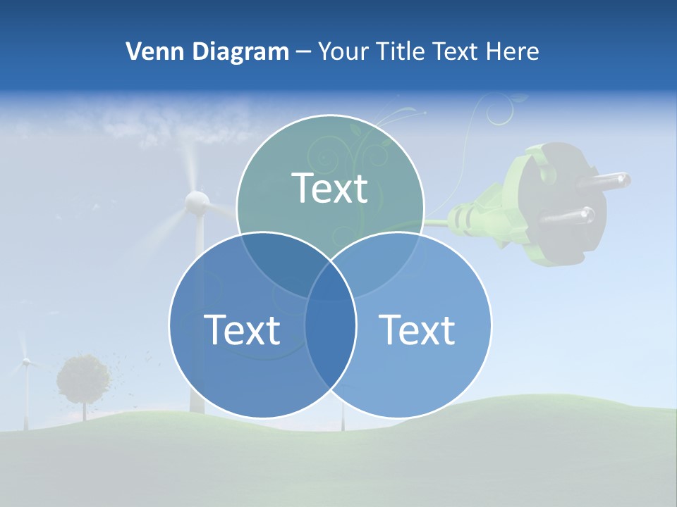 Klima Klimaneutral Atomausstieg PowerPoint Template
