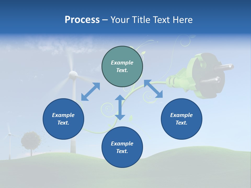 Klima Klimaneutral Atomausstieg PowerPoint Template