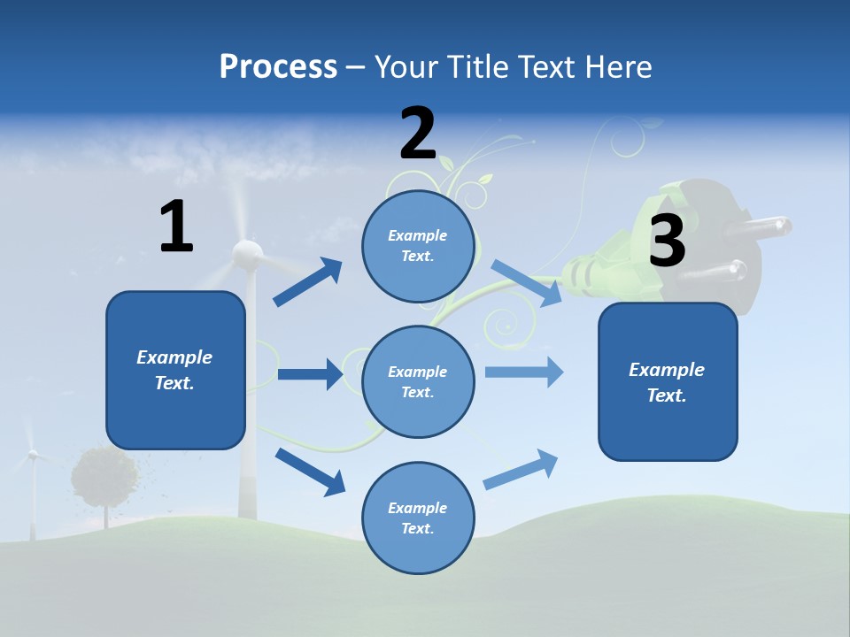 Klima Klimaneutral Atomausstieg PowerPoint Template
