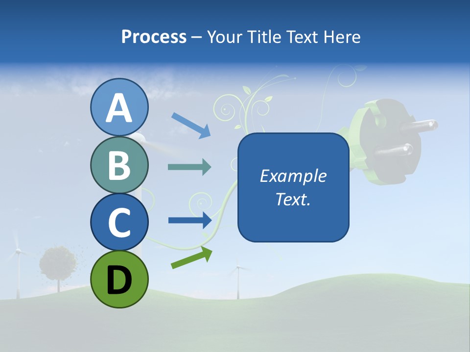 Klima Klimaneutral Atomausstieg PowerPoint Template